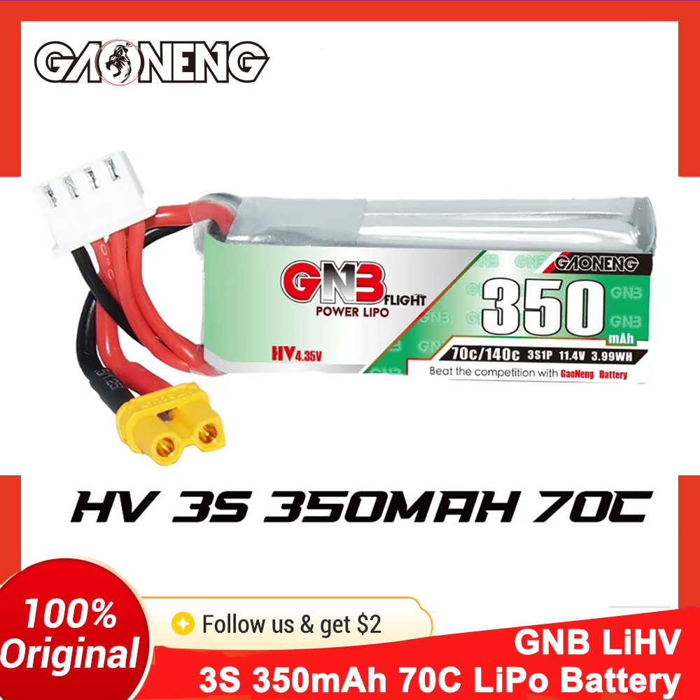 Gaoneng GNB 350mAh 3S 70C Bate – Drone Battery Li-Ion recenzja i cena