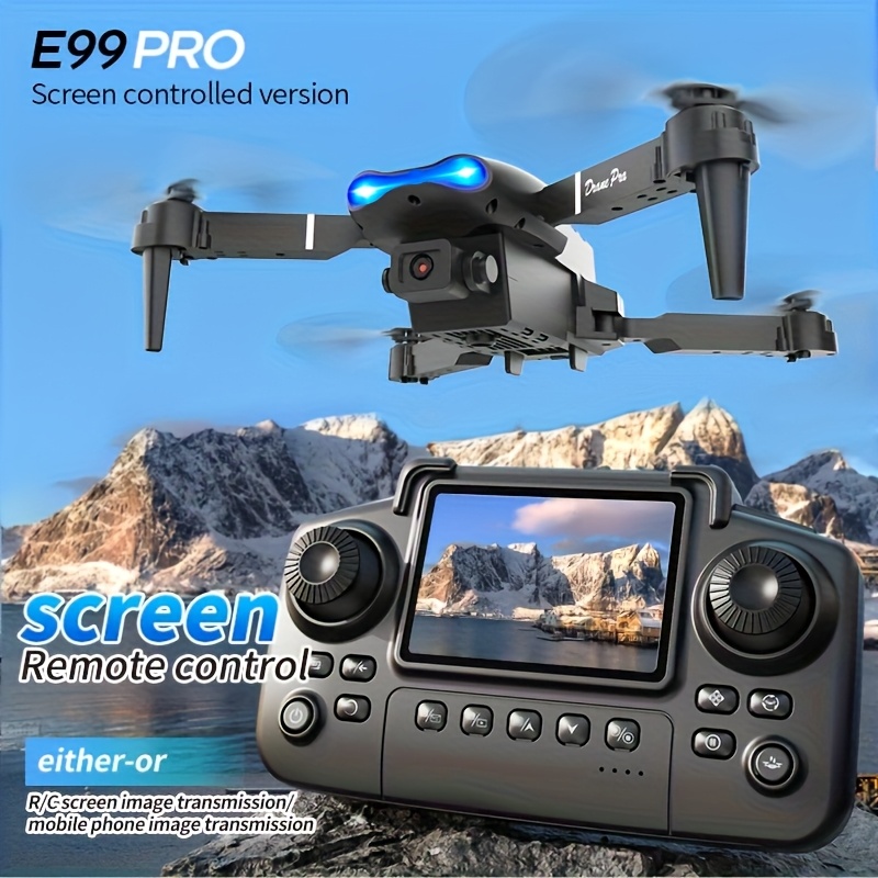 E99 PRO MAX – składany dron z  – Drone Battery Case recenzja i cena