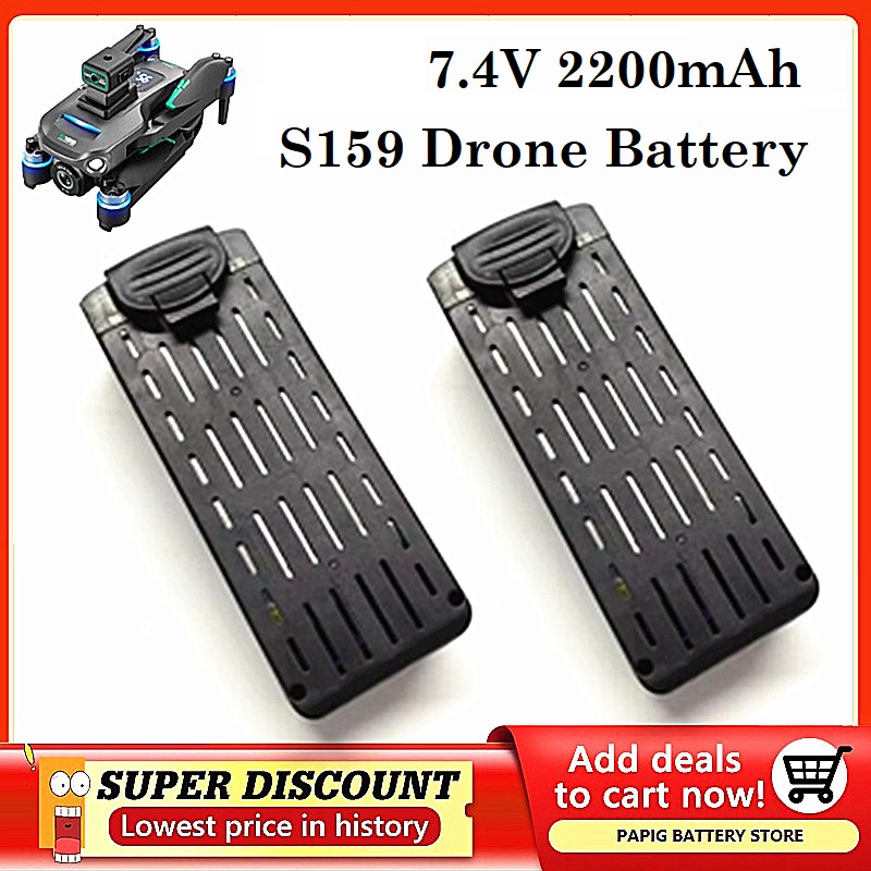 S159 Bateria 7.4V 2200mAH S159 – Drone Battery Li-Ion recenzja i cena